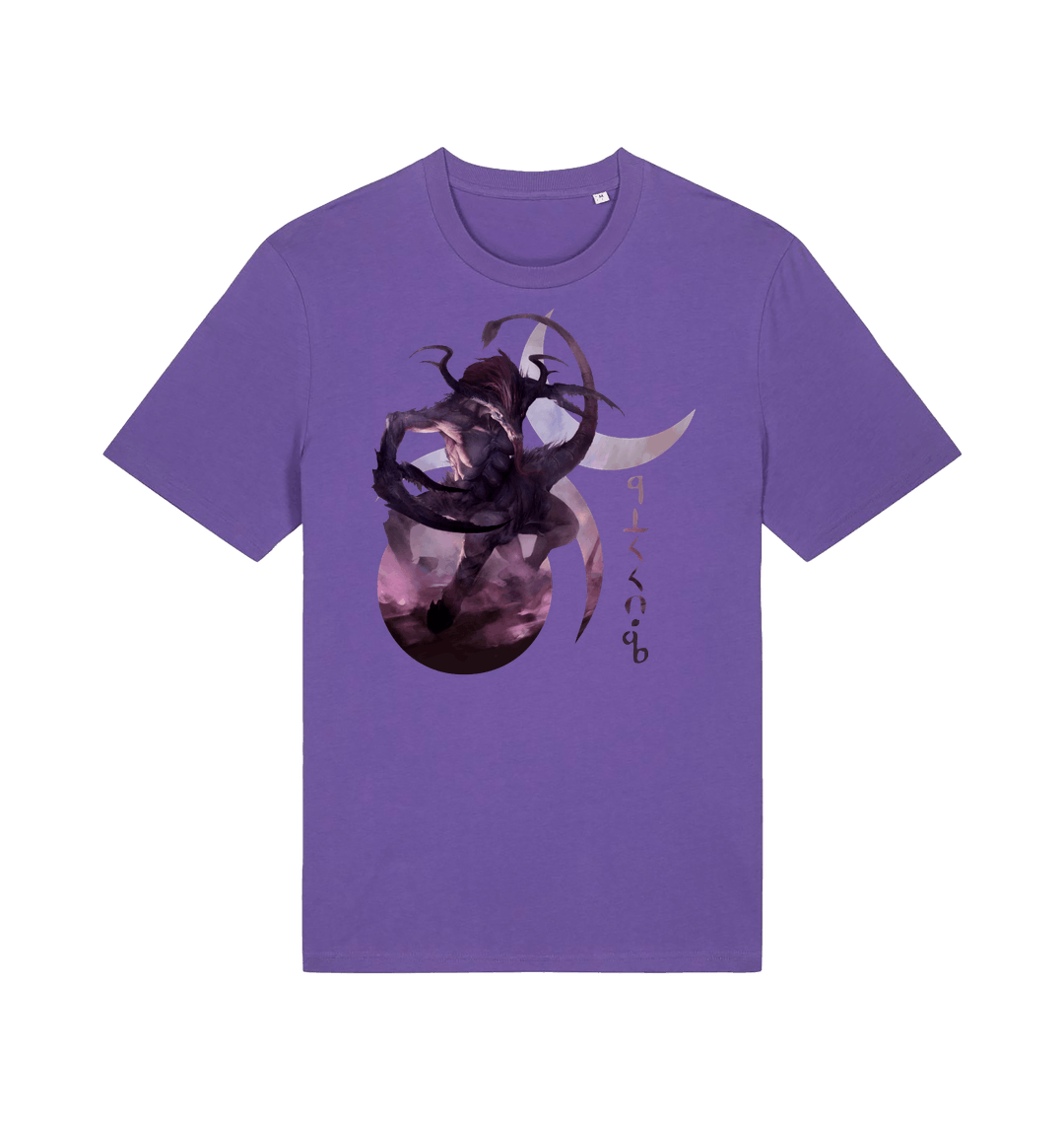 Purple Love Printed T-shirt